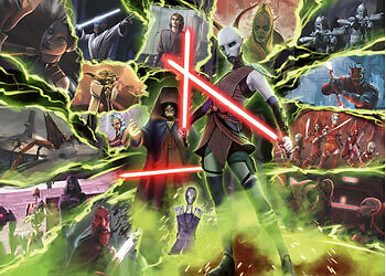 Ravensburger 1000pc Star Wars Villainous: Asajj Jigsaw Puzzle - Picture 2 of 3