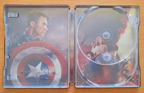 Captain American The First Avenger (Blu-Ray & DVD Steelbook) English / PT - Picture 10 of 11