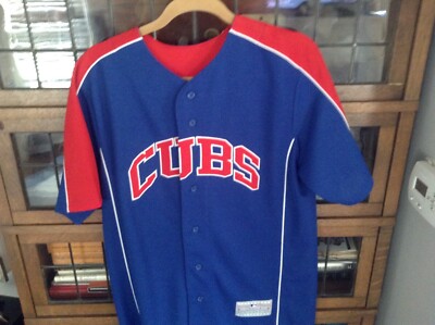 Derrick Lee #25 Chicago Cubs Genuine Merchandise Spellout Jersey