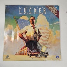 Tucker The Man  His Dream Jeff Bridges Laser Videodisk