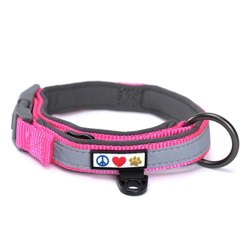 Reflective Dog Collar Martingale Dog Collar Padded Adjustable - Picture 15 of 18