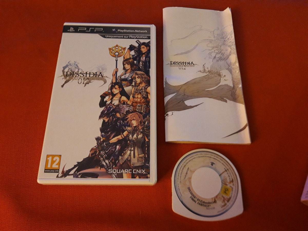 Final Fantasy Dissidia 012 Duodecim – PSP – PAL – Complet – Bon état