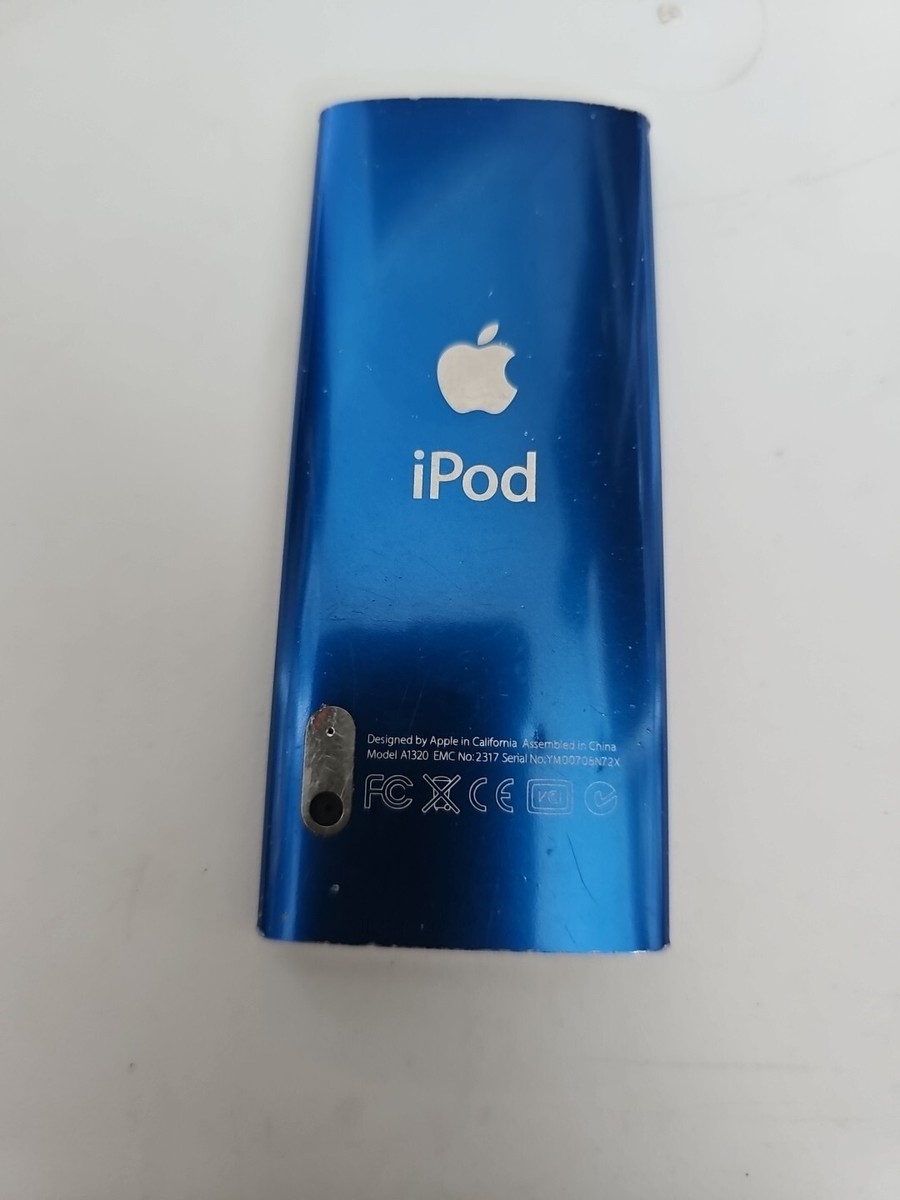 Apple iPod Nano 5th Generation 8GB w/Camera BLUE MC031LL/A - A1320