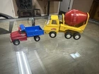 Vintage Tonka TINY-TONKA Cement Mixer Truck Pressed Steel & Dump Truck 1970's
