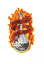 Johnny Cash  Music Rock Band Concert Patch, Iron On/Sew On
