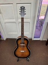 Luna Artist Vintage Parlor Acoustic Electric Guitar Display Model Local Pickup