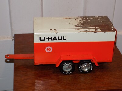 Vintage x 3 Set Nylint Ford U-HAUL Pickup Truck 2 Trailers