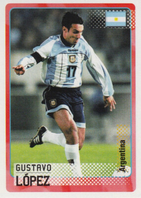 Panini Sticker Road To The FIFA World Cup 2002 Nr. 122 Gustavo Lopez ARG Bild