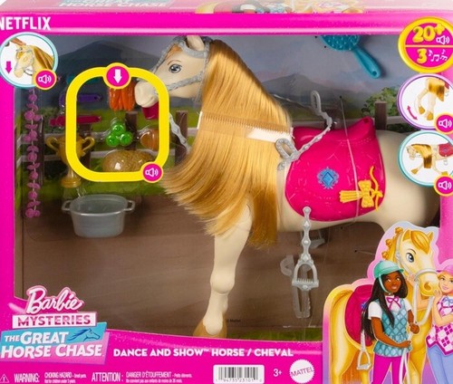 Barbie Cavallo Giocattolo con Suoni, Musica e Accessori - GRATIS IL GIORNO DOPO✅🇬🇧 - Foto 6 di 6