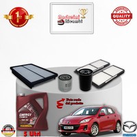 Inspektionskit Filter + ÖL FüR Mazda 3 II 2.2 CD 136KW 185CV Von 2009->