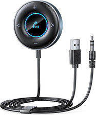 Bluetooth AUX Adapter for Car, Plug and Play Bluetooth 5.3 Receiver, 3.5Mm AUX