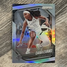 2025 Panini Prizm WNBA Dana Evans Silver Prizm #33 Aces