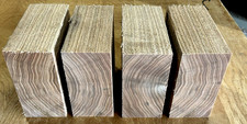 FOUR BEAUTIFUL BUTTERNUT BOWL BLANKS LUMBER WOOD LATHE TURNING 6" X 6" X 3"