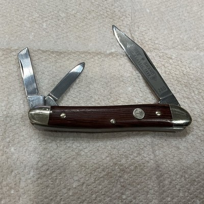 VINTAGE BOKER TREE BRAND SOLINGEN GERMANY 280 SMOOTH WOOD WHITTLER KNIFE (25822)