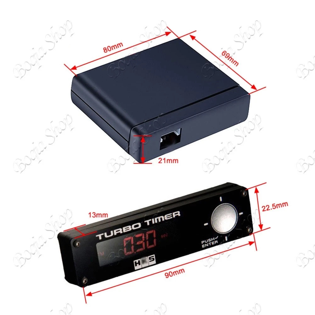 HKS TURBO DIGITAL TIMER Multi Color LED 
