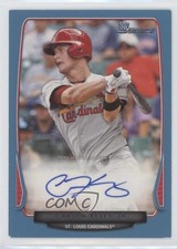 2013 Bowman Prospect Auto Retail Blue 330/500 Carson Kelly #BPA-CK Auto 1x9