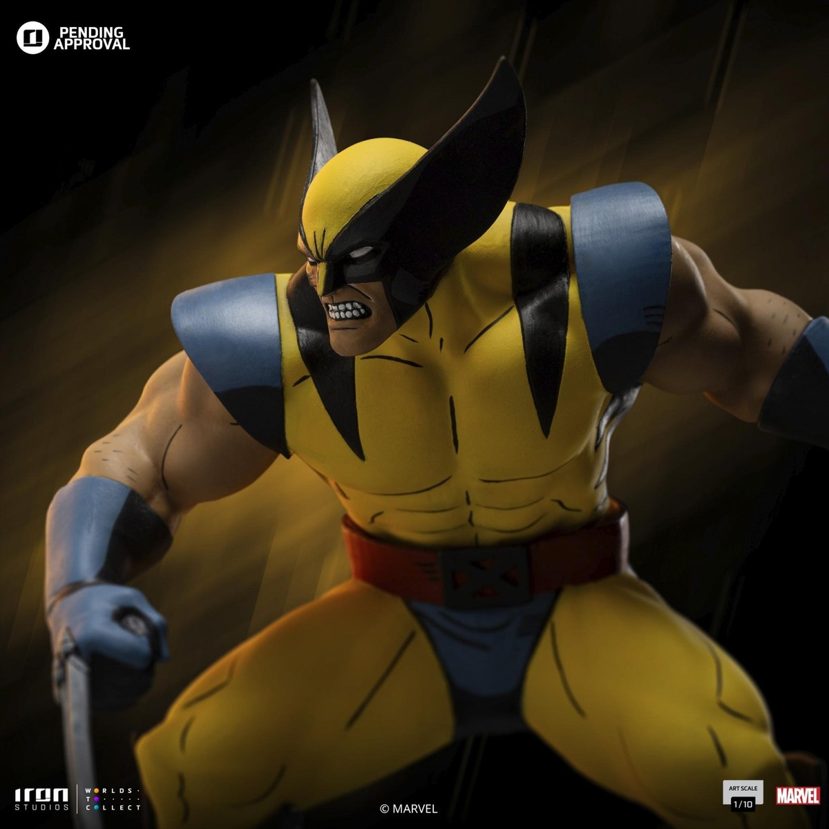 Marvel X-Men 1997 Ver. Wolverine Deluxe 1 10 Statue Iron Studios