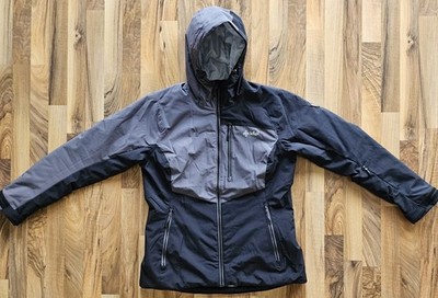 Neu Damen Skijacke Winterjacke Kilpi Flip Gr. 42 tailliert schwarz grau Garantie
