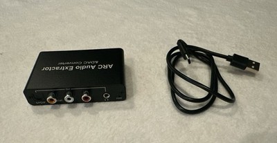 ARC Audio Extractor DAC Digital to Analog Audio Converter HDMI ARC to Optical
