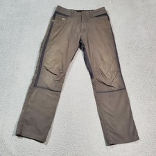 Kuhl Radikl Pants Mens 30x30 Gray Lightweight Quick Dry Stretch Hiking Casual