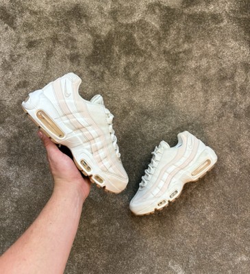 Nike Air Max 95 Triple White EUR 39 US 8 Damen Sneaker 307960-111 2018