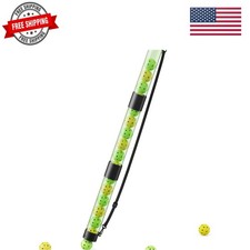 Pickleball Ball Retriever Upper Holds 17 Balls, Pickleball Pickup Tube with S...