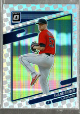 2021 Donruss Optic Crisis #185 Shane Bieber 