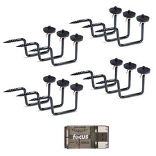HME Products Quick Mount Trail Camera Holder 12-Pack with Card Reader