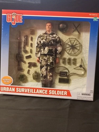 GI Joe U.S. Army Urban Surveillance Soldier — NEW, IN BOX w/ FULL ACCESSORIES