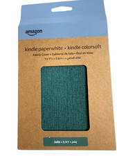 Amazon Kindle Paperwhite Leather Cover Case 11th Gen Magnetic Clasp Jade