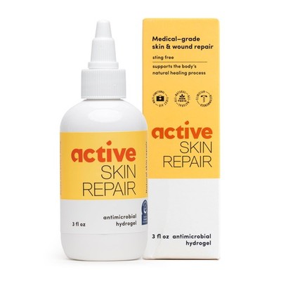 Active Skin Repair First Aid Healing Skin Hydrogel - Natural & Non-Toxic Repa...