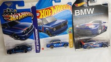 HOT WHEELS BMW LOT OF Three 1:64 Diecast Cars New In Package