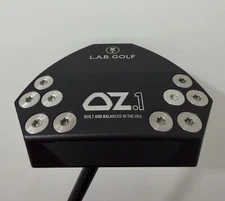 LAB Golf OZ.1 Black Mallet Putter Black Shaft W/ LAB H/Cover NEW OTHER 35”