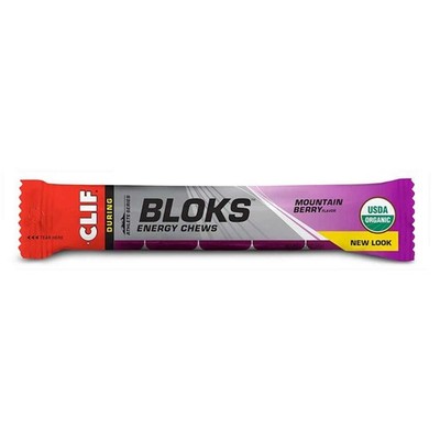 Clif Bar Bloks Chews - Mountain Berry - 18-Pieces 840046-04