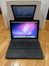 A1181 Black 2007 Macbook 3,1 Core 2 Duo 1GB RAM With Box