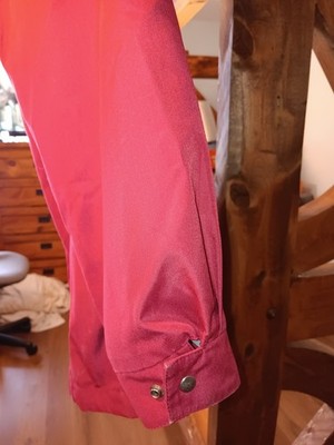 London Fog Women's Raspberry Red All-Weather Jacket w/Removeable Lining-Size 14