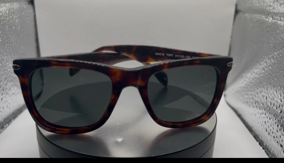 Nuevas gafas de sol Quicksilver para hombre QS4018 Tort polarizadas gris estuche de lentes incluido Foto 4 de 4