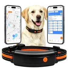 4G LTE GPS Pet Tracker & Virtual Fence, Real-...