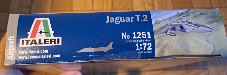 Jaguar T2 Italeri No. 1251 - Scale 1:72 - Immagine 4 di 4