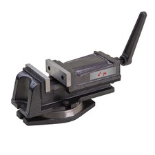 Maschinenschraubstock Präzisions-Schraubstock 100 mm Drehteller Grad Skalierung