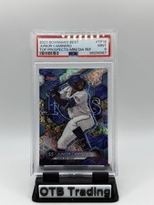 2023 Bowman's Best - Top Prospects Junior Caminero #TP-18 Mini-Diamond Refractor