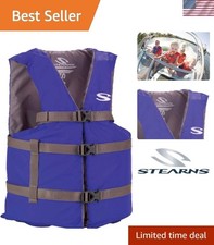 Adult Life Vest, USCG Approved Type III Life Jacket, PFD for Boating, Swimmin...