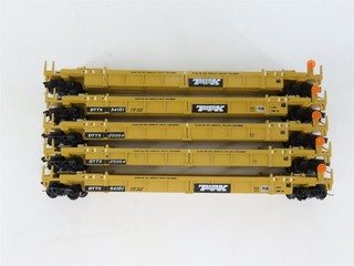 N Scale DTTX 5 Unit Well Car Set