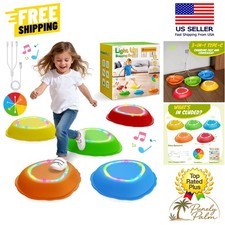 Vibrant Rechargeable Stepping Stones for Kids - Balance  Sensory Play Equipment