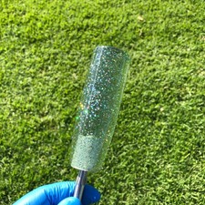 Mrgrip 4.5 Inch Resin Shift Knob 12mmx1.25 Green Tint Glitter Mrgrip 4.5 Inch Resin Shift Knob 12mmx1.25 Green Tint Glitter