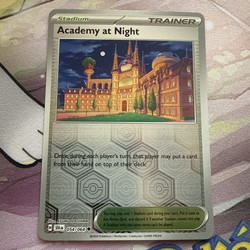 Academy at Night 054/064 Shrouded Fable Reverse Holo