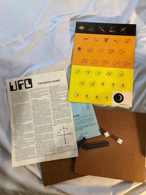 UFO Game Of Close Encounters (1978) Vintage Board Game by Avalon Hill Unpunched