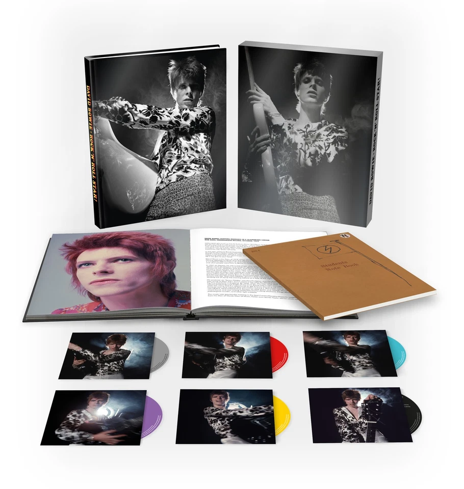 David Bowie Rock 'N' Roll Star! (CD) Album with Blu-ray Audio - Photo 2/2
