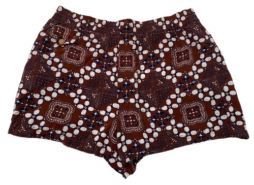 THE KAHALA Vintage 60s/70s Men's Batik Print Swim Trunks Shorts - 38 Waist Large