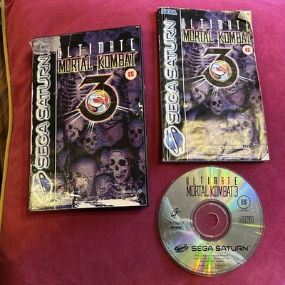 Ultimate Mortal Kombat 3 Sega Saturn OVP mit Handbuch